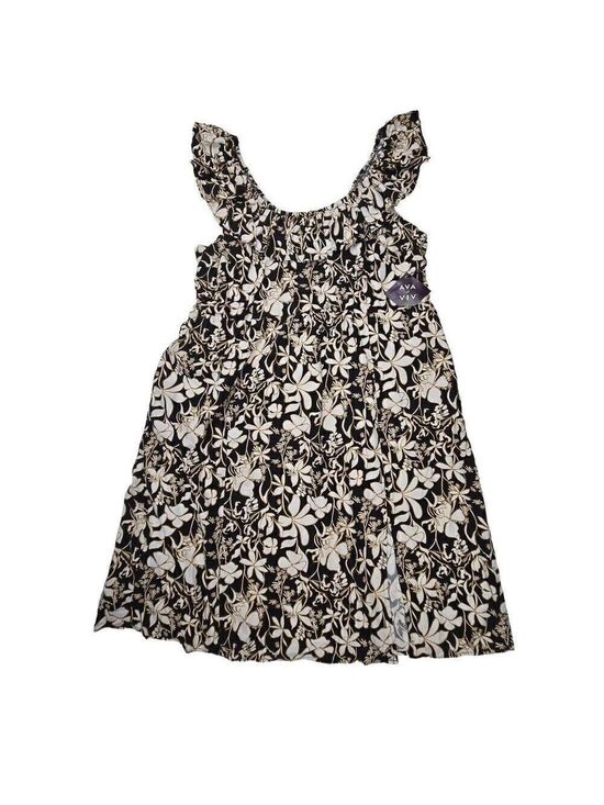 Ava & Viv Dresses & Skirts - Ava and Viv Floral Ruffled Maxi Dress 3X